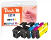 Peach Spar Pack Plus Tintenpatronen kompatibel zu  Epson No. 35XL, T3591*2, T3592, T3593, T3594